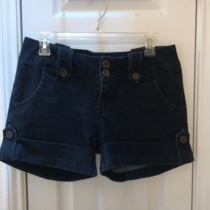 Denim shorts